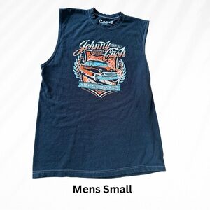 Johnny Cash Men's Graphic Tank Top